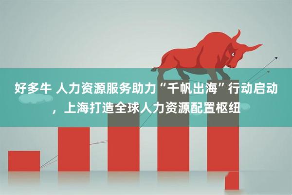 好多牛 人力资源服务助力“千帆出海”行动启动，上海打造全球人力资源配置枢纽